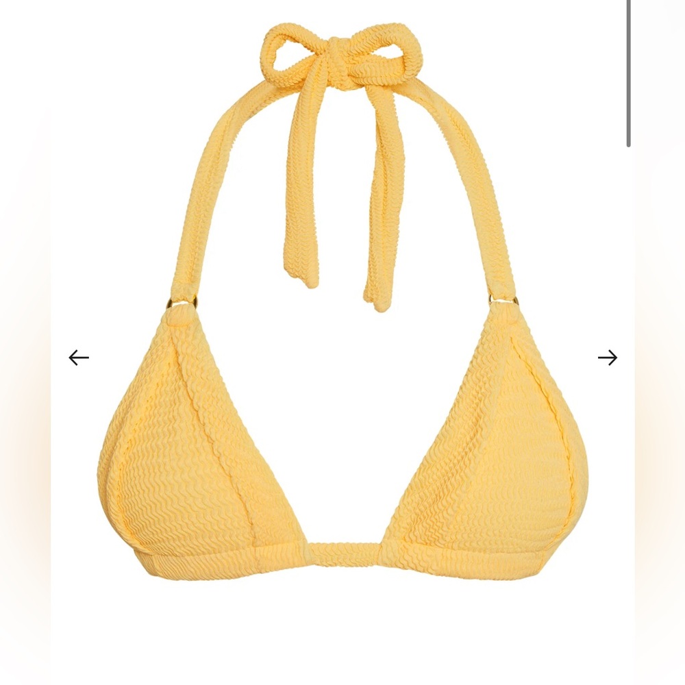 MONDAY SWIMWEAR honey crinkle morrison top vvv